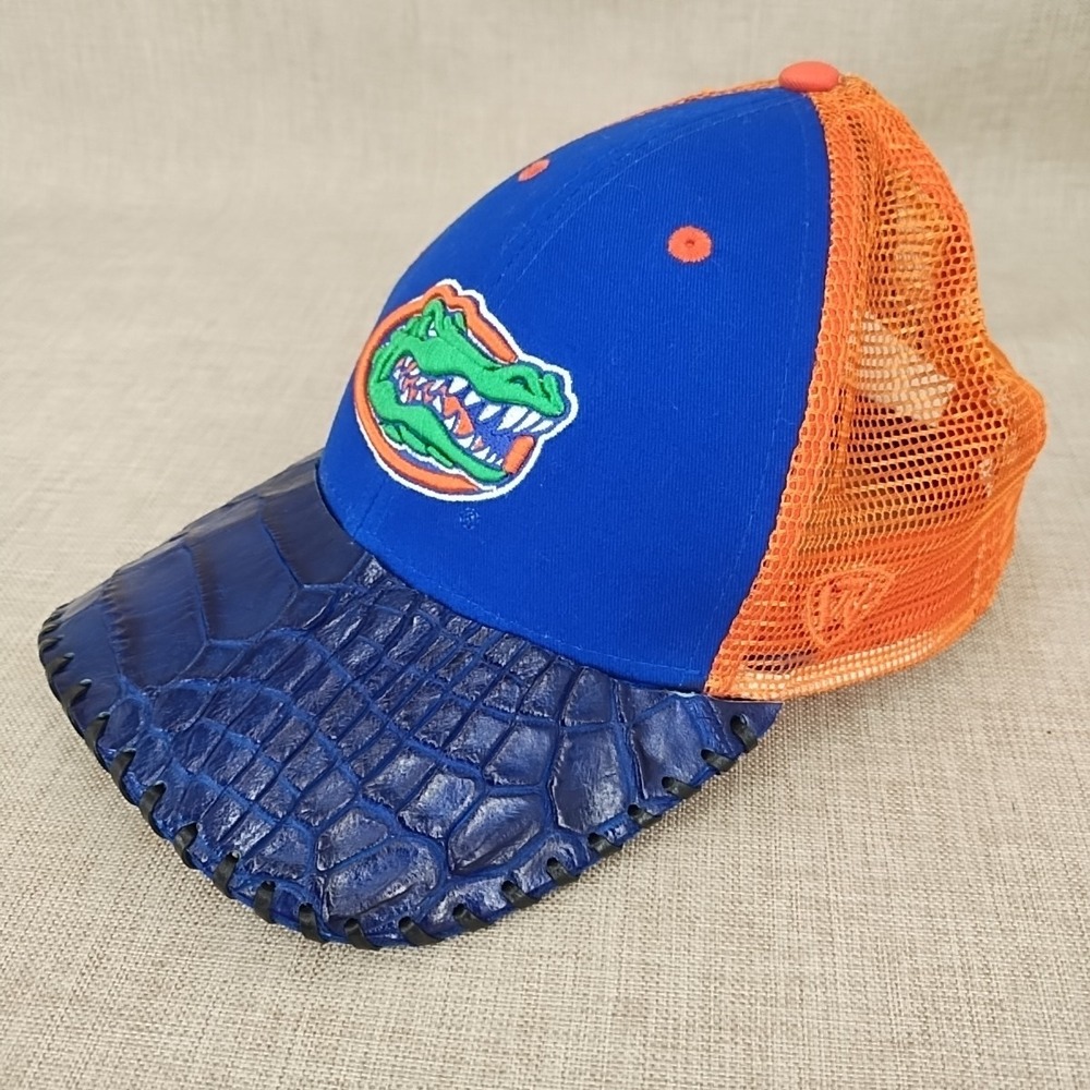 Custom Vintage UF Florida Gators Adjustable Snap Back Hat Cap - Embroidered